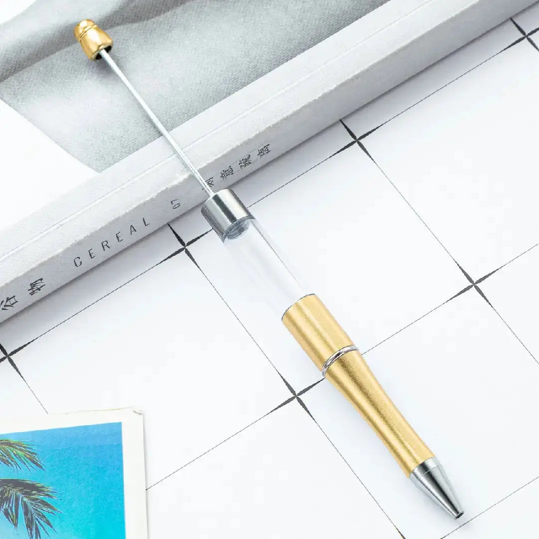 FS4219-Beadable Pen With Tube Zoe DIY Wholesale