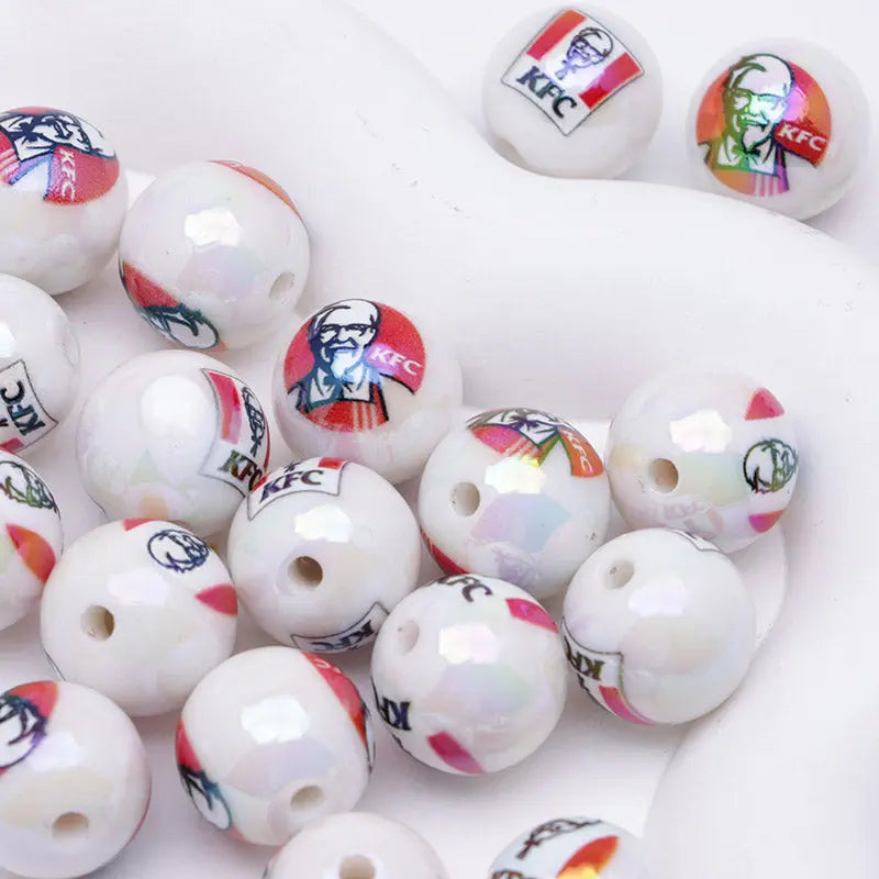 FS4260- 16mm Kfc Acrylic Beads Zoe's DIY Shop