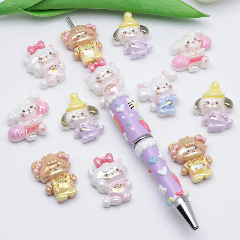 FS4265- Mikoo Acrylic Resin Beads UV Zoe's DIY Shop