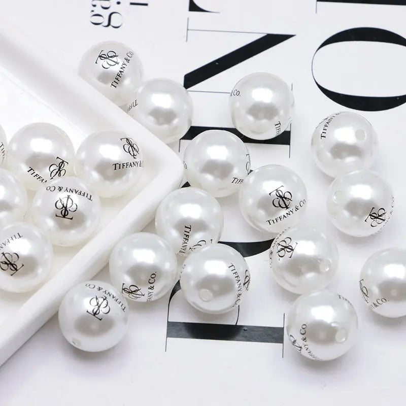 FS4277- 16mm Pearl Looking Acrylic Beads Zoe's DIY Shop
