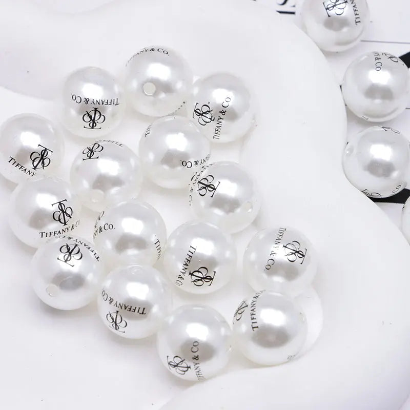 FS4277- 16mm Pearl Looking Acrylic Beads Zoe's DIY Shop