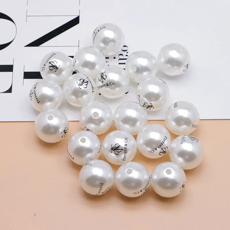 FS4277- 16mm Pearl Looking Acrylic Beads Zoe's DIY Shop