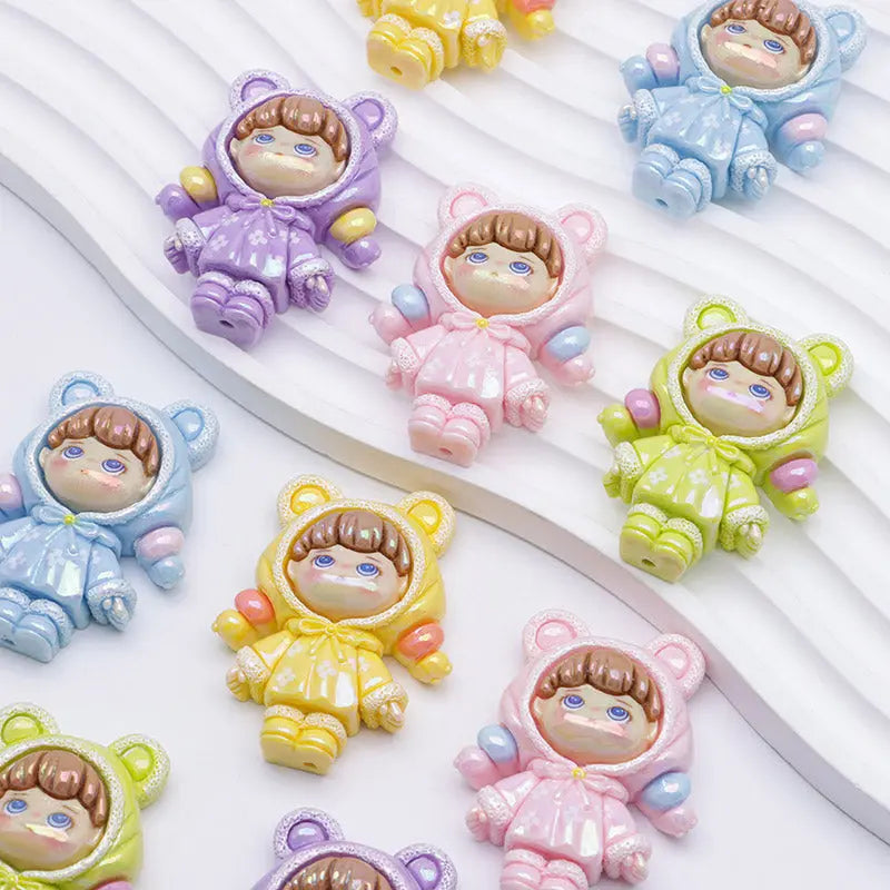 FS4291- Uv Girl Beads Fit For Pen Passing Through Pen Zoe's DIY Shop