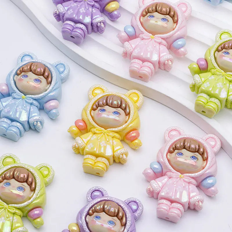 FS4291- Uv Girl Beads Fit For Pen Passing Through Pen Zoe's DIY Shop