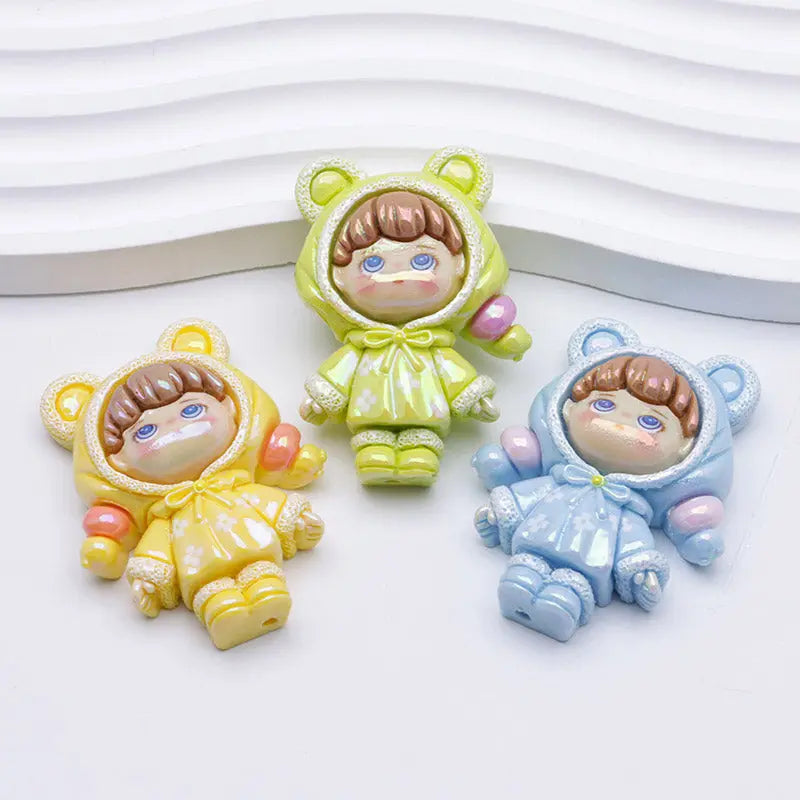 FS4291- Uv Girl Beads Fit For Pen Passing Through Pen Zoe's DIY Shop