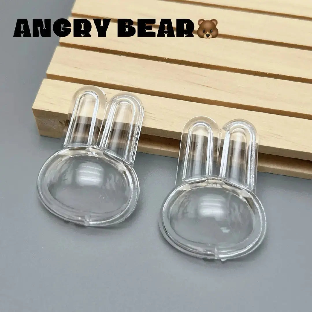 FS4344-Clear Bear Shakes Base Beads Zoe DIY Wholesale