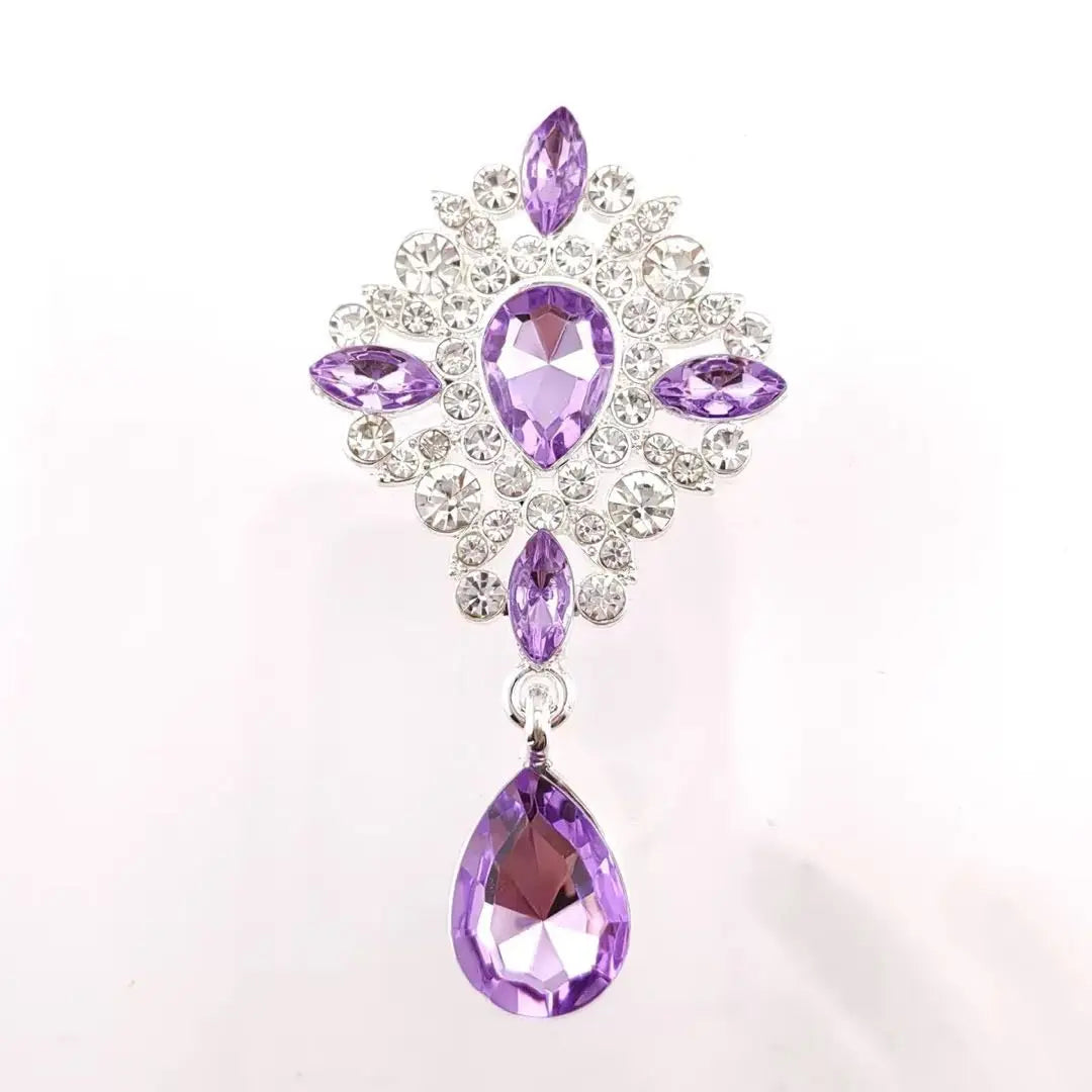 FS4354-Diamond Alloy Charms Zoe DIY Wholesale