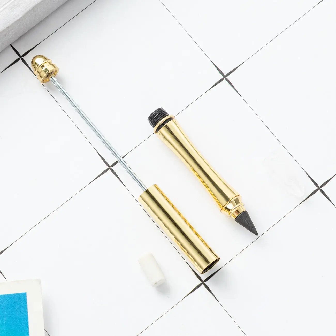 FS4446-Metal Beadable Pencils Zoe's DIY Shop