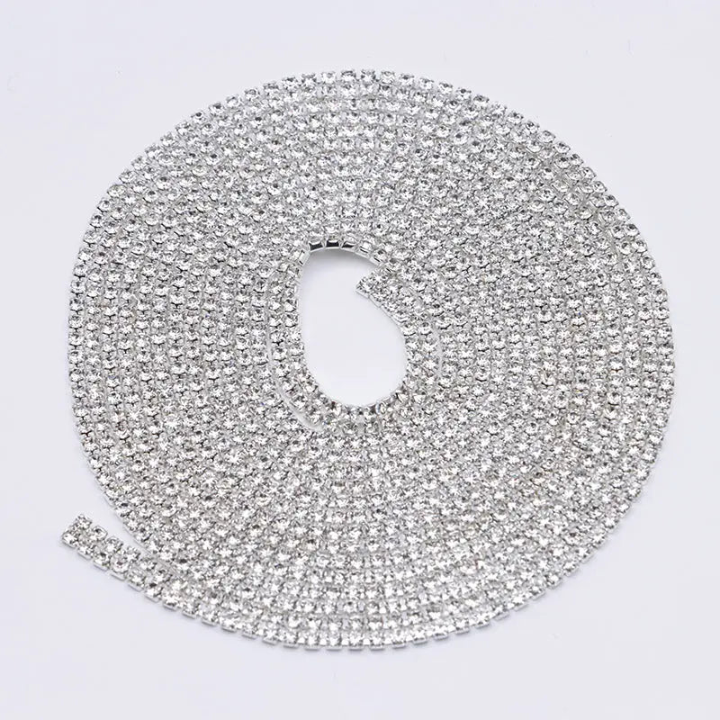 FS4569-2MM Diamond 2 Row Chain For DIY Project Zoe's DIY Shop