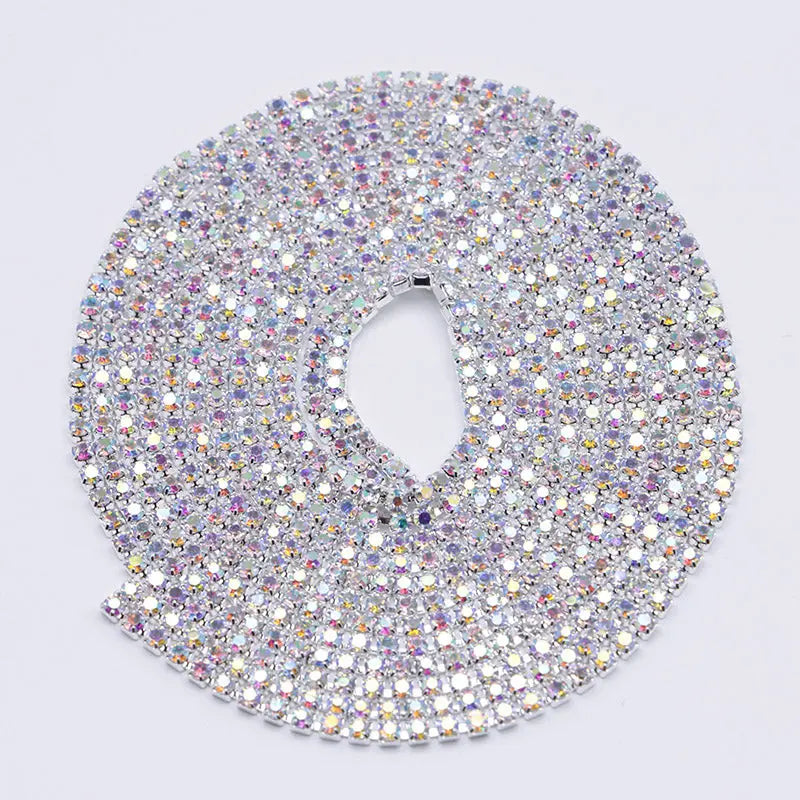 FS4569-2MM Diamond 2 Row Chain For DIY Project Zoe's DIY Shop