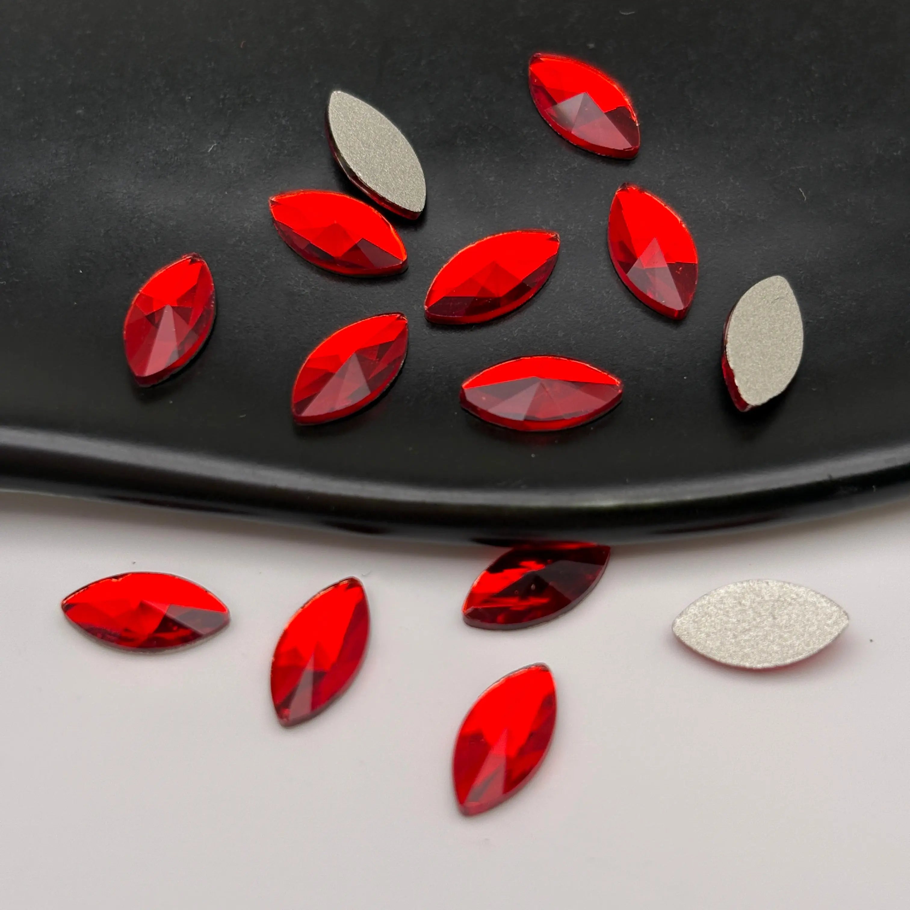 FS4576- 5*10mm Horse Eyes Flat Bottom Crystal Diamonds Colored Horse - Eye Flat - Bottom For DIY ProjectCrystal Diamonds For DIY Project Zoe's DIY Shop