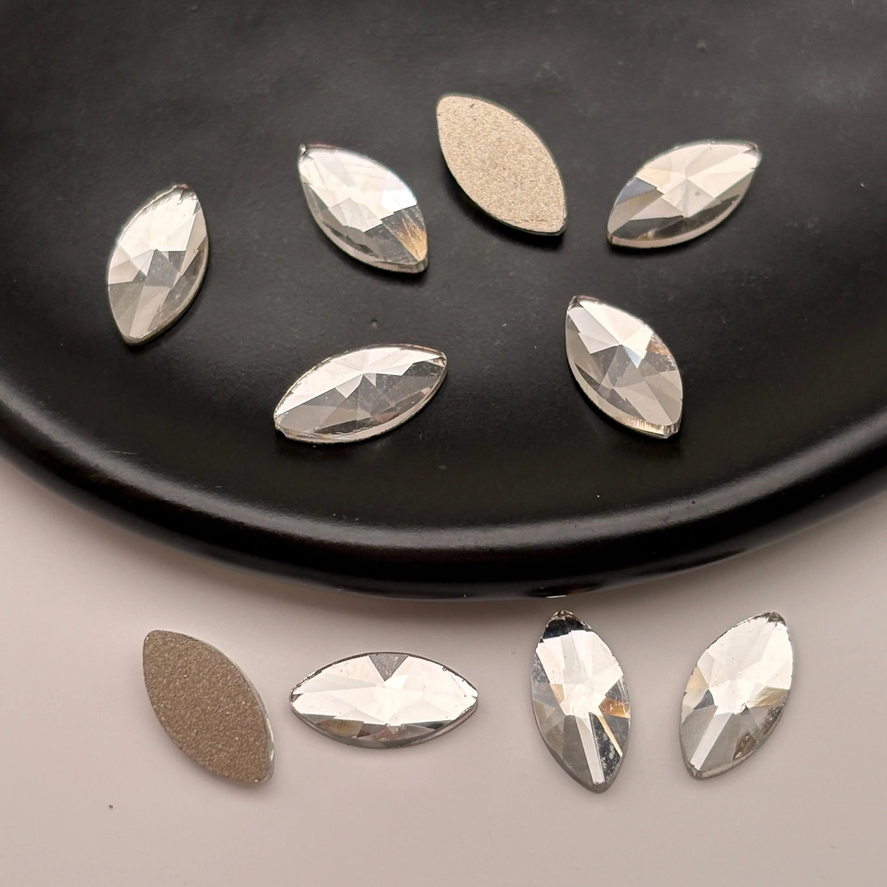 FS4576- 5*10mm Horse Eyes Flat Bottom Crystal Diamonds Colored Horse - Eye Flat - Bottom For DIY ProjectCrystal Diamonds For DIY Project Zoe's DIY Shop