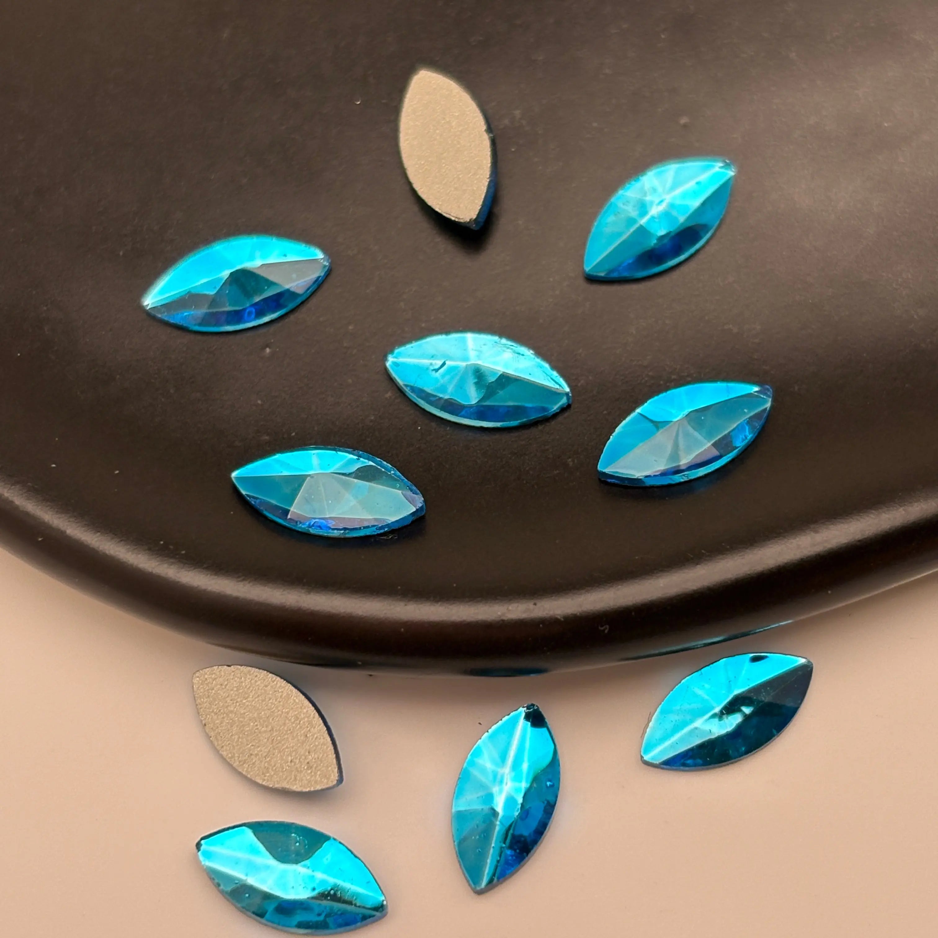 FS4576- 5*10mm Horse Eyes Flat Bottom Crystal Diamonds Colored Horse - Eye Flat - Bottom For DIY ProjectCrystal Diamonds For DIY Project Zoe's DIY Shop