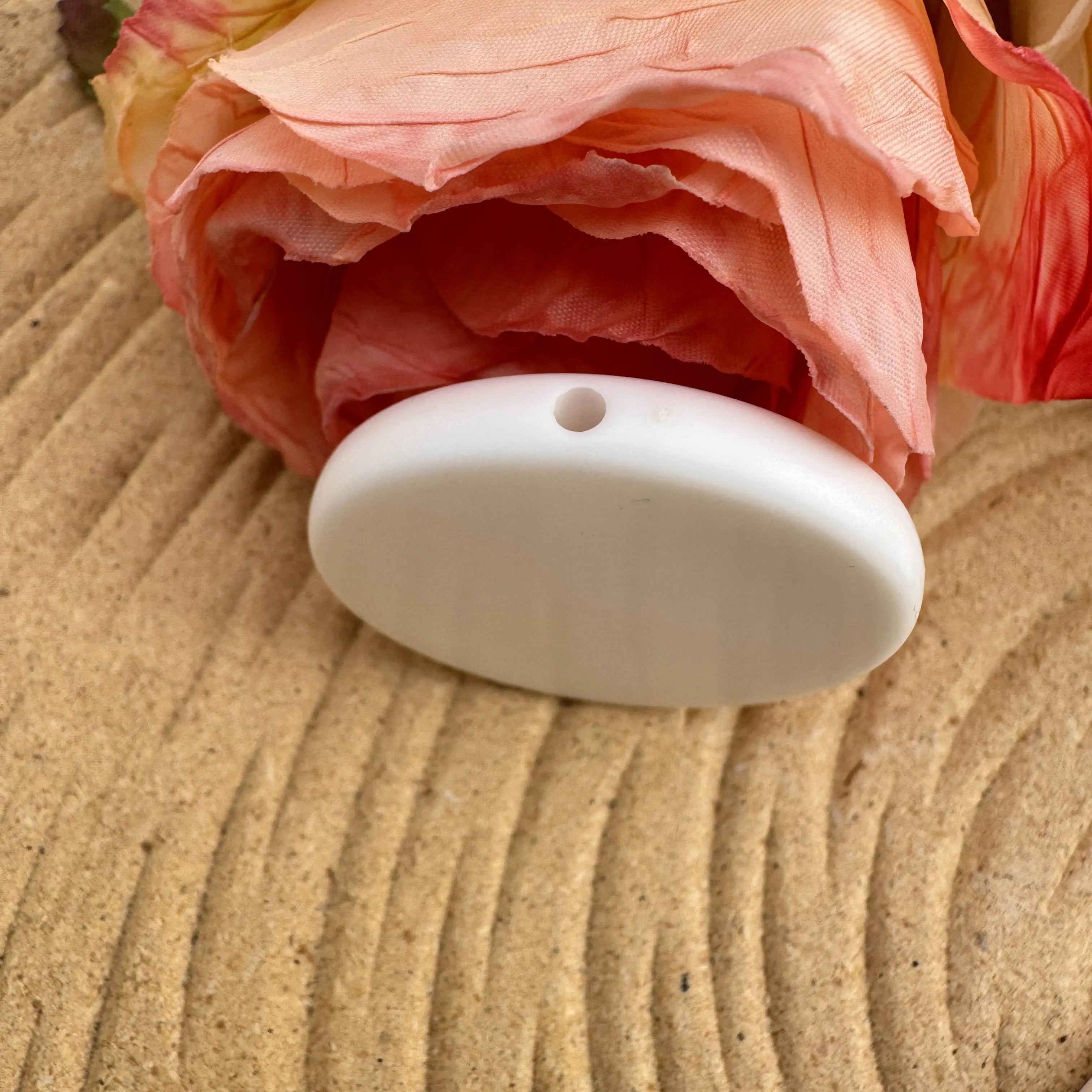 FS4651-40MM White Big Round Plate Based Beads Zoe DIY Wholesale