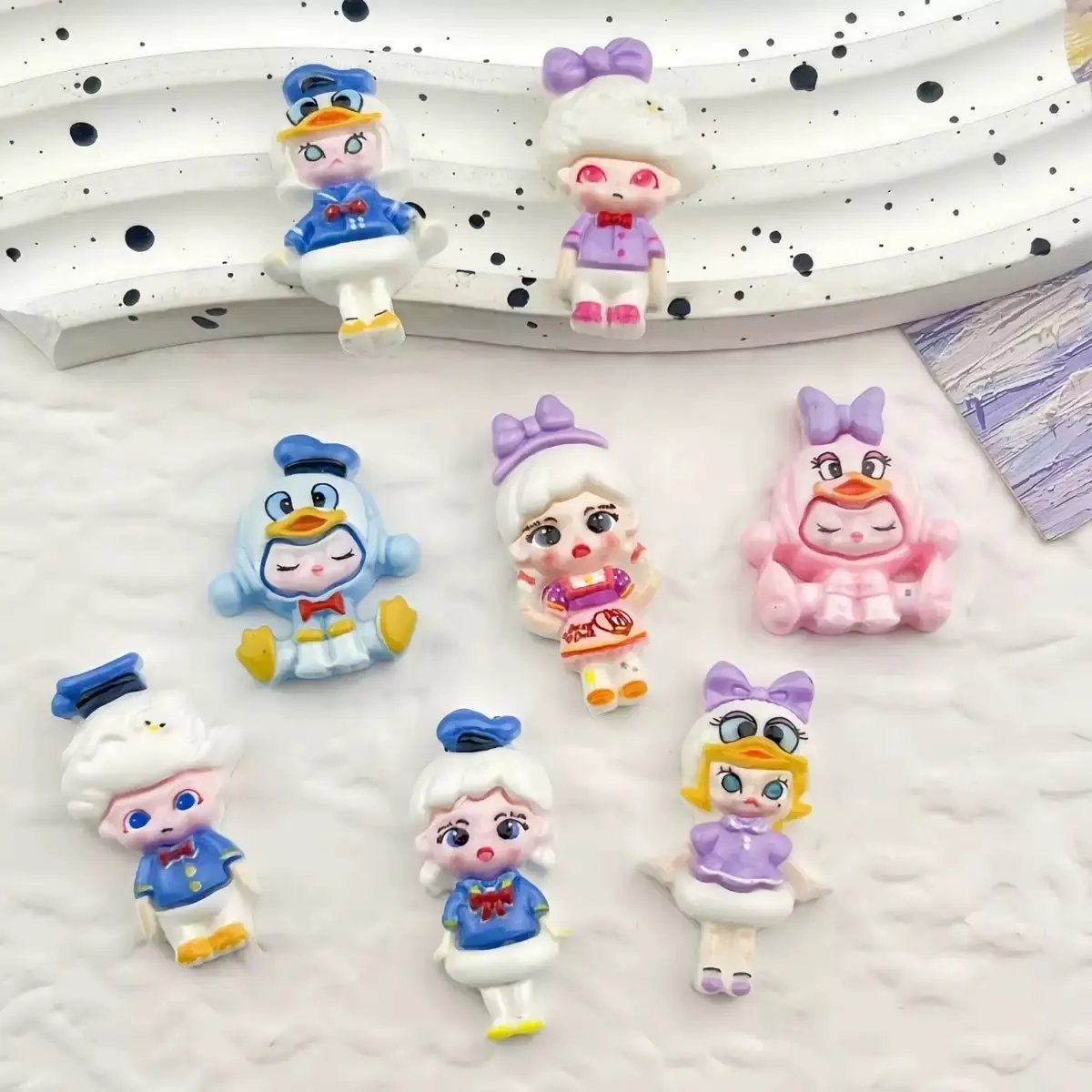 FS4675-Cute Girl Molly Resin Charms (No Hole) Zoe's DIY Shop