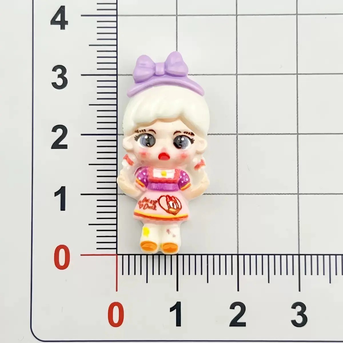 FS4675-Cute Girl Molly Resin Charms (No Hole) Zoe's DIY Shop