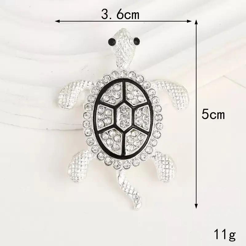 FS4682-5×3.6cm Diamond Turtle Alloy Patch For Making Fancy Beads Zoe's DIY Shop
