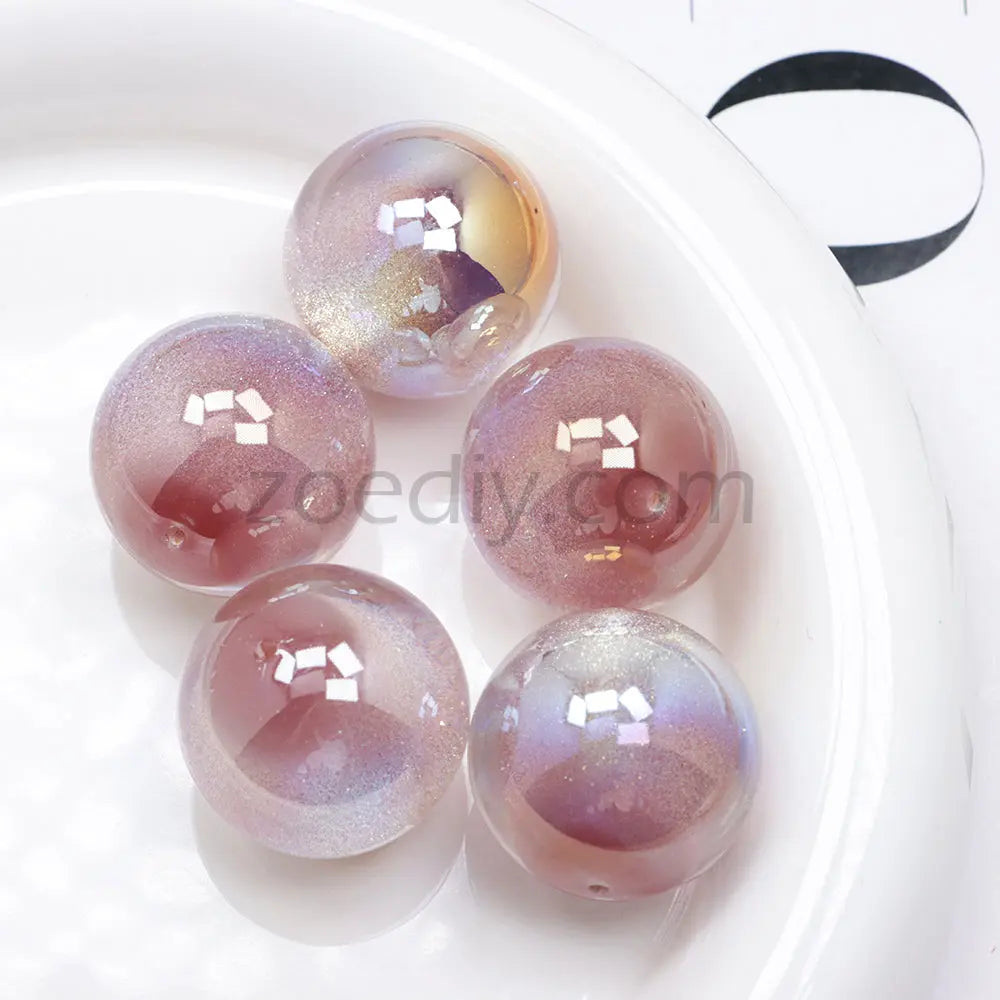 FS4693-25MM Half Hole Round Beads Zoe's DIY Shop