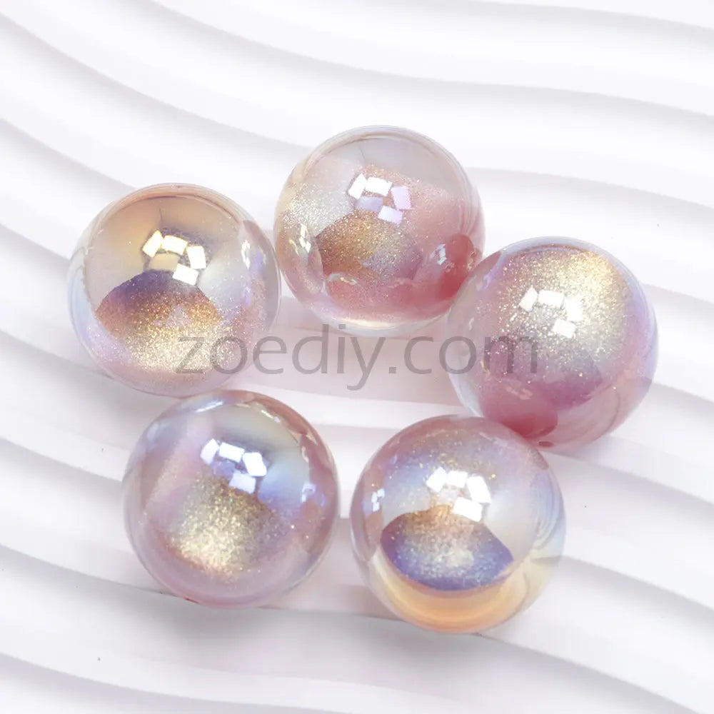 FS4693-25MM Half Hole Round Beads Zoe's DIY Shop