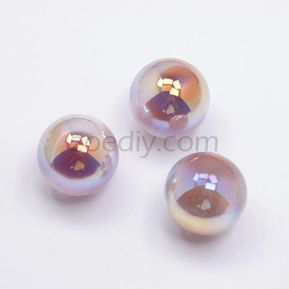 FS4693-25MM Half Hole Round Beads Zoe's DIY Shop