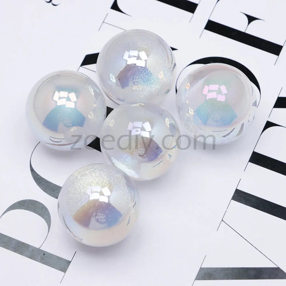 FS4693-25MM Half Hole Round Beads Zoe's DIY Shop