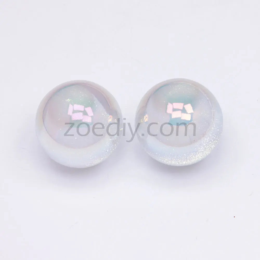 FS4693-25MM Half Hole Round Beads Zoe's DIY Shop
