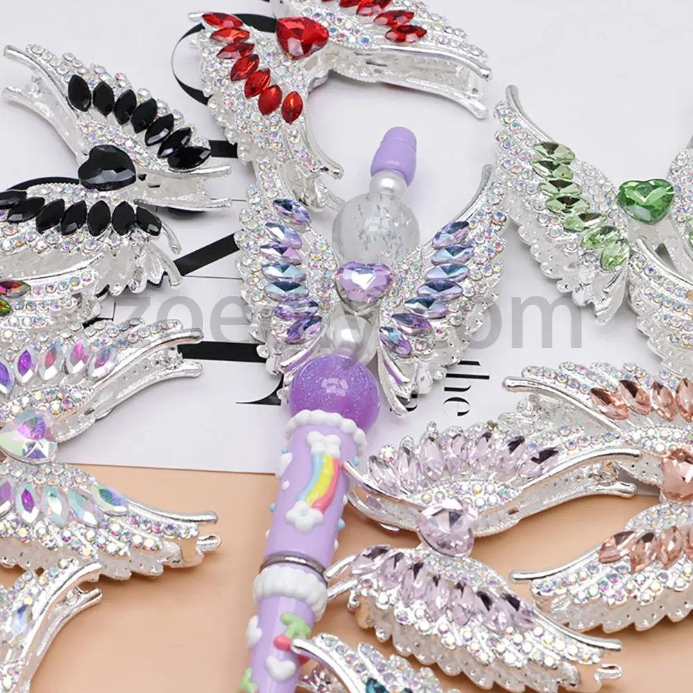 FS4694-45*20mm Angle Wings Alloy Beads Zoe's DIY Shop