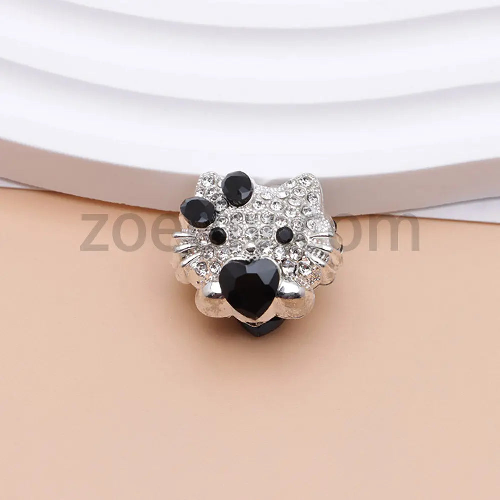 FS4836-HK Diamond Alloy Beads Fit For Beadable Pens For Keychain Jewelry Making Zoe's DIY Shop