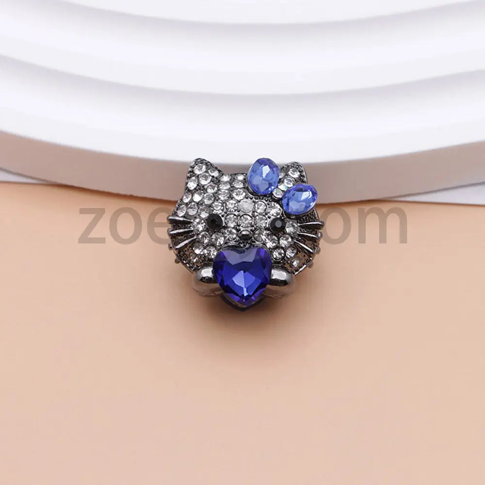 FS4836-HK Diamond Alloy Beads Fit For Beadable Pens For Keychain Jewelry Making Zoe's DIY Shop