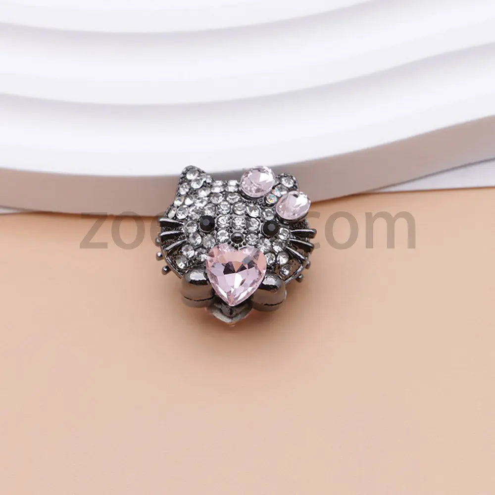 FS4836-HK Diamond Alloy Beads Fit For Beadable Pens For Keychain Jewelry Making Zoe's DIY Shop