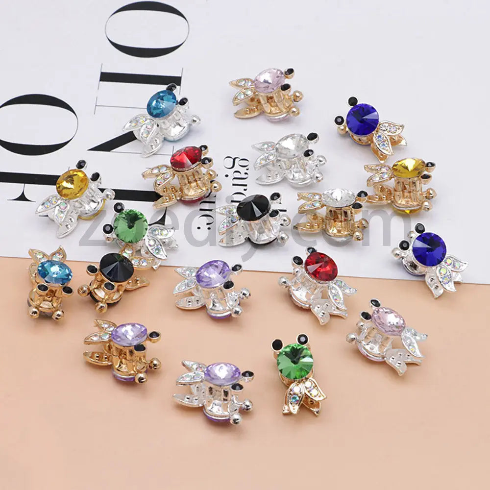 FS4837-Koi Alloy Diamond Beads Fit For Beadable Pens For Keychain Jewelry Making Zoe's DIY Shop
