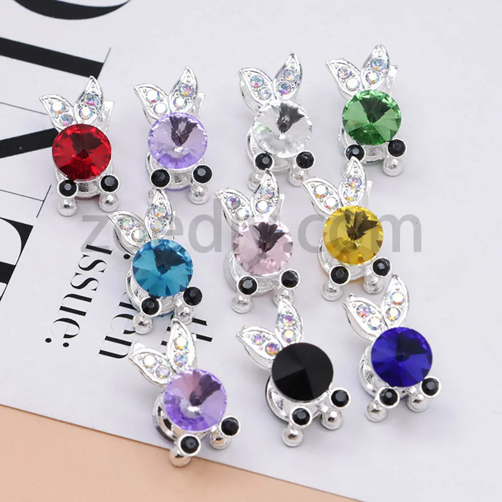 FS4837-Koi Alloy Diamond Beads Fit For Beadable Pens For Keychain Jewelry Making Zoe's DIY Shop