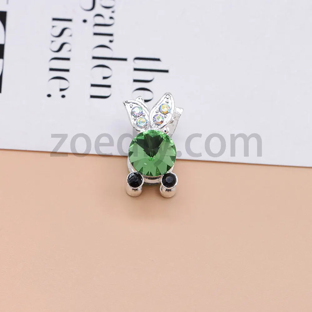 FS4837-Koi Alloy Diamond Beads Fit For Beadable Pens For Keychain Jewelry Making Zoe's DIY Shop