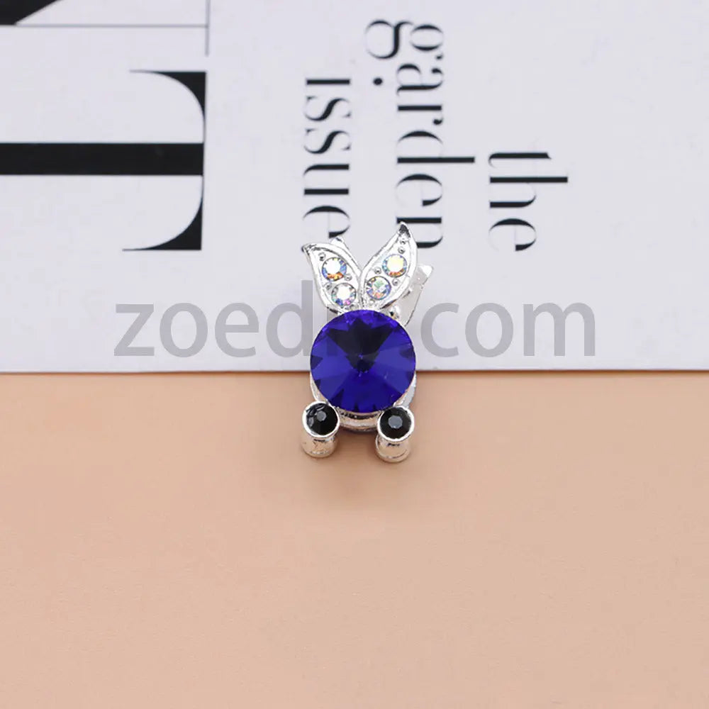 FS4837-Koi Alloy Diamond Beads Fit For Beadable Pens For Keychain Jewelry Making Zoe's DIY Shop