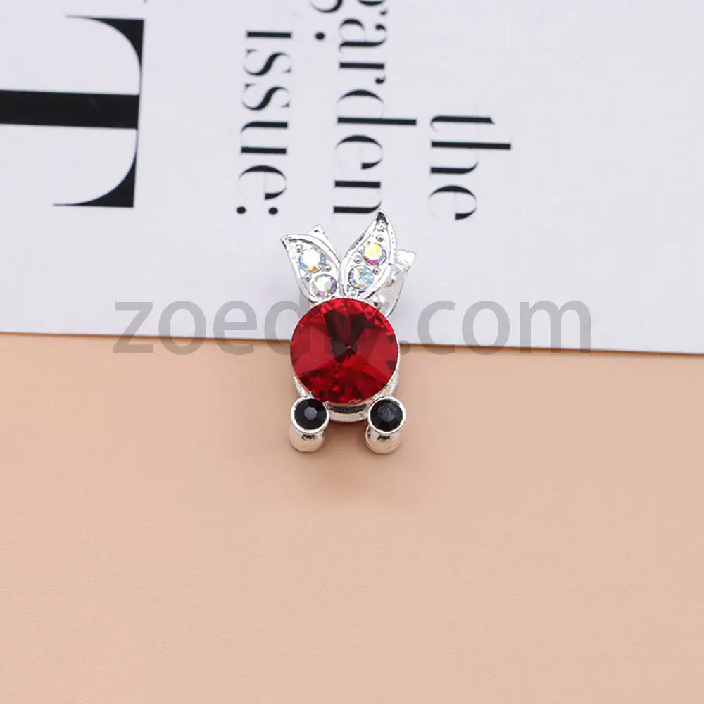 FS4837-Koi Alloy Diamond Beads Fit For Beadable Pens For Keychain Jewelry Making Zoe's DIY Shop