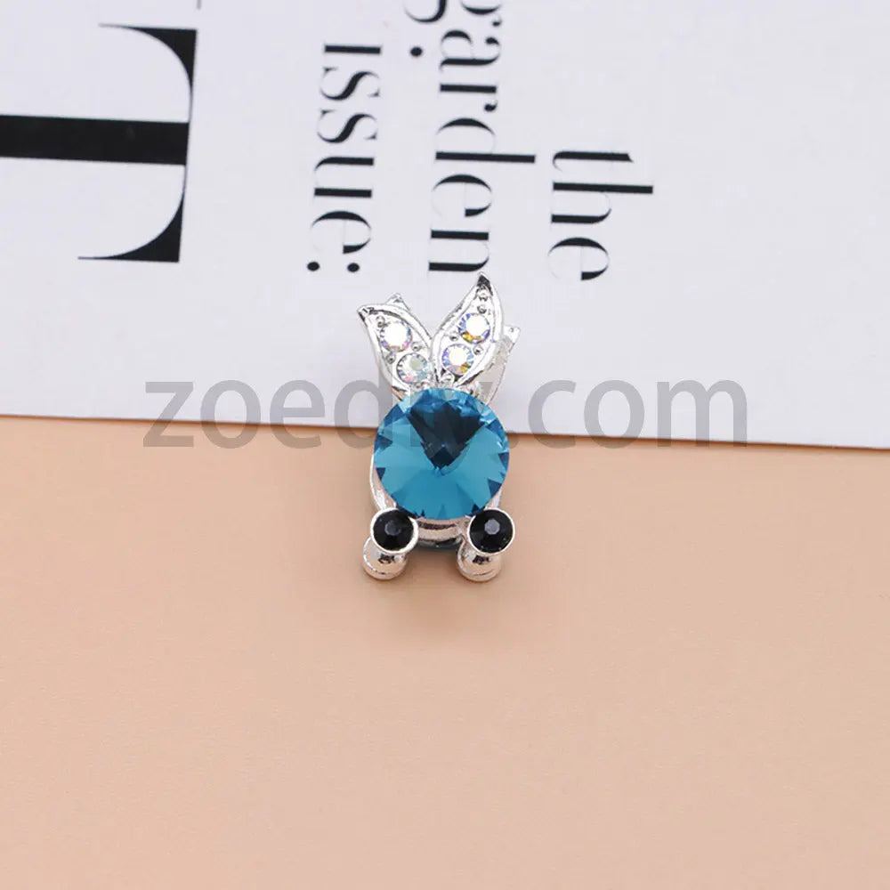 FS4837-Koi Alloy Diamond Beads Fit For Beadable Pens For Keychain Jewelry Making Zoe's DIY Shop