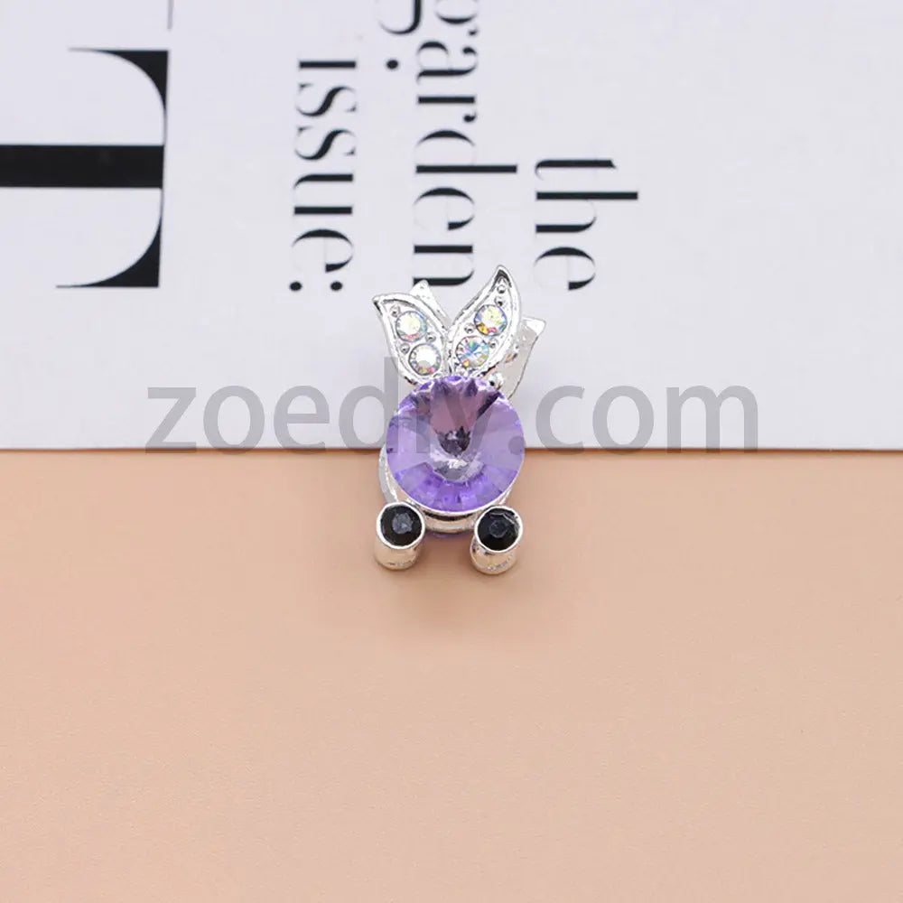 FS4837-Koi Alloy Diamond Beads Fit For Beadable Pens For Keychain Jewelry Making Zoe's DIY Shop