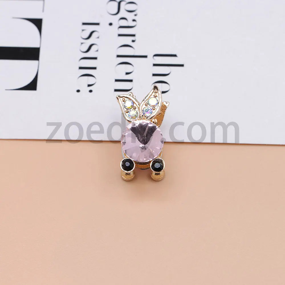 FS4837-Koi Alloy Diamond Beads Fit For Beadable Pens For Keychain Jewelry Making Zoe's DIY Shop