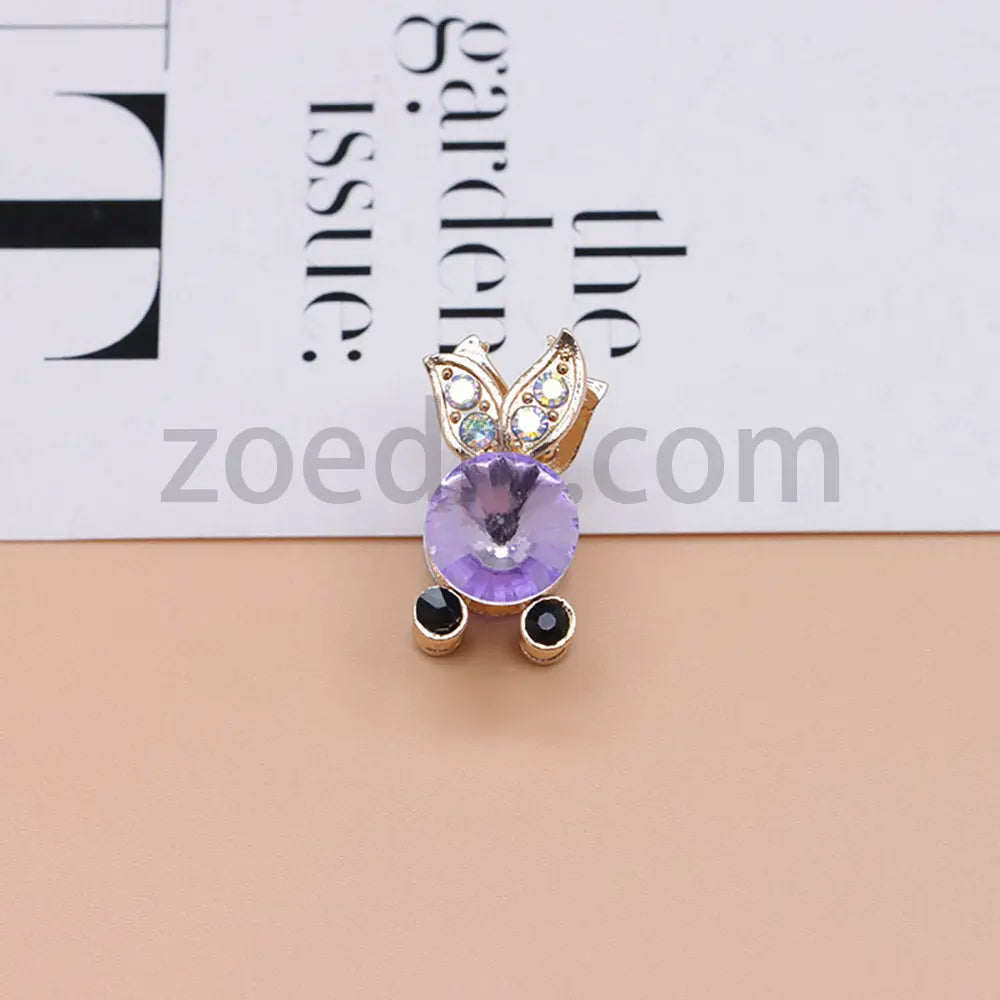 FS4837-Koi Alloy Diamond Beads Fit For Beadable Pens For Keychain Jewelry Making Zoe's DIY Shop