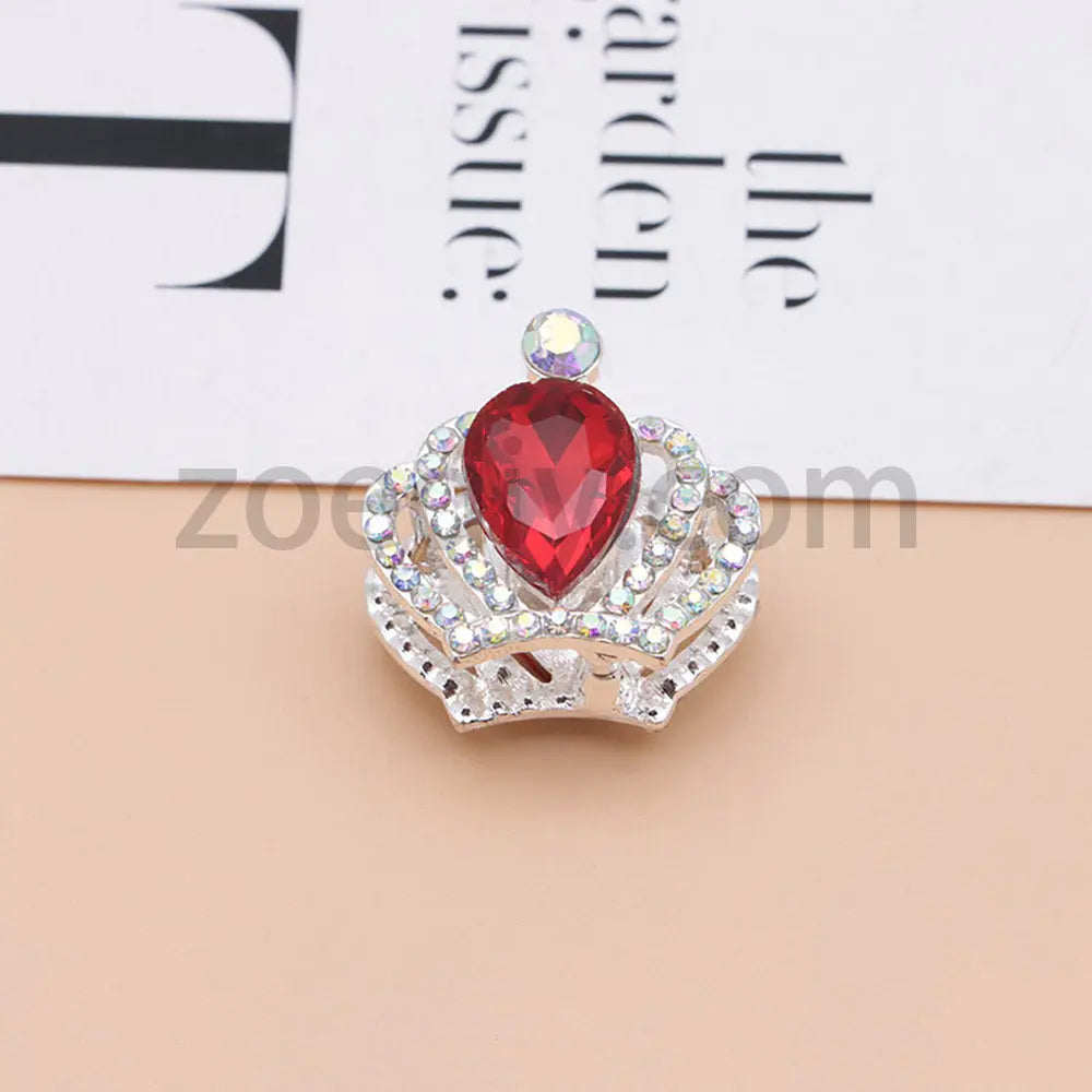FS4838-Diamond Crown Alloy Beads Fit For Beadable Pens For Keychain Jewelry Making Zoe's DIY Shop