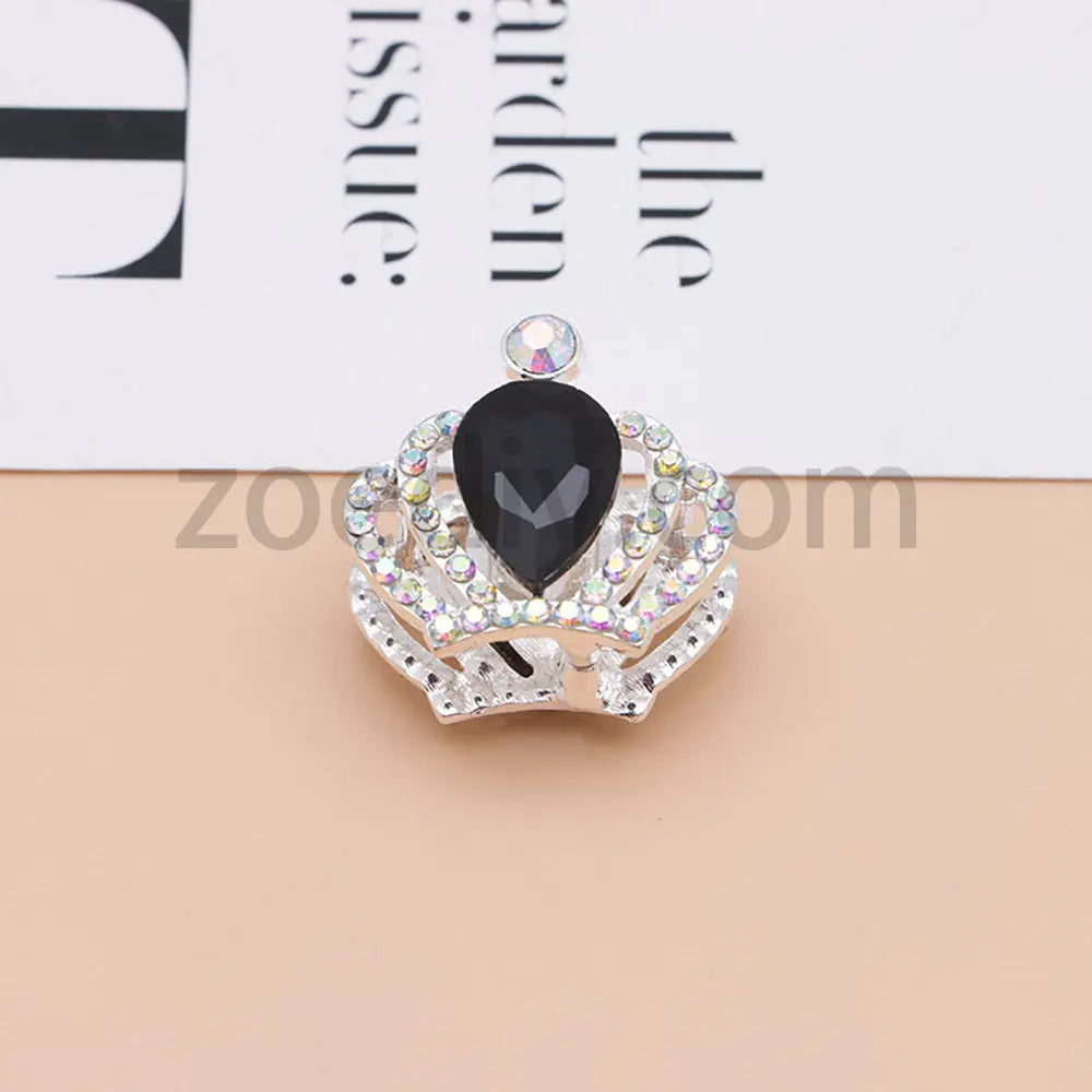 FS4838-Diamond Crown Alloy Beads Fit For Beadable Pens For Keychain Jewelry Making Zoe's DIY Shop