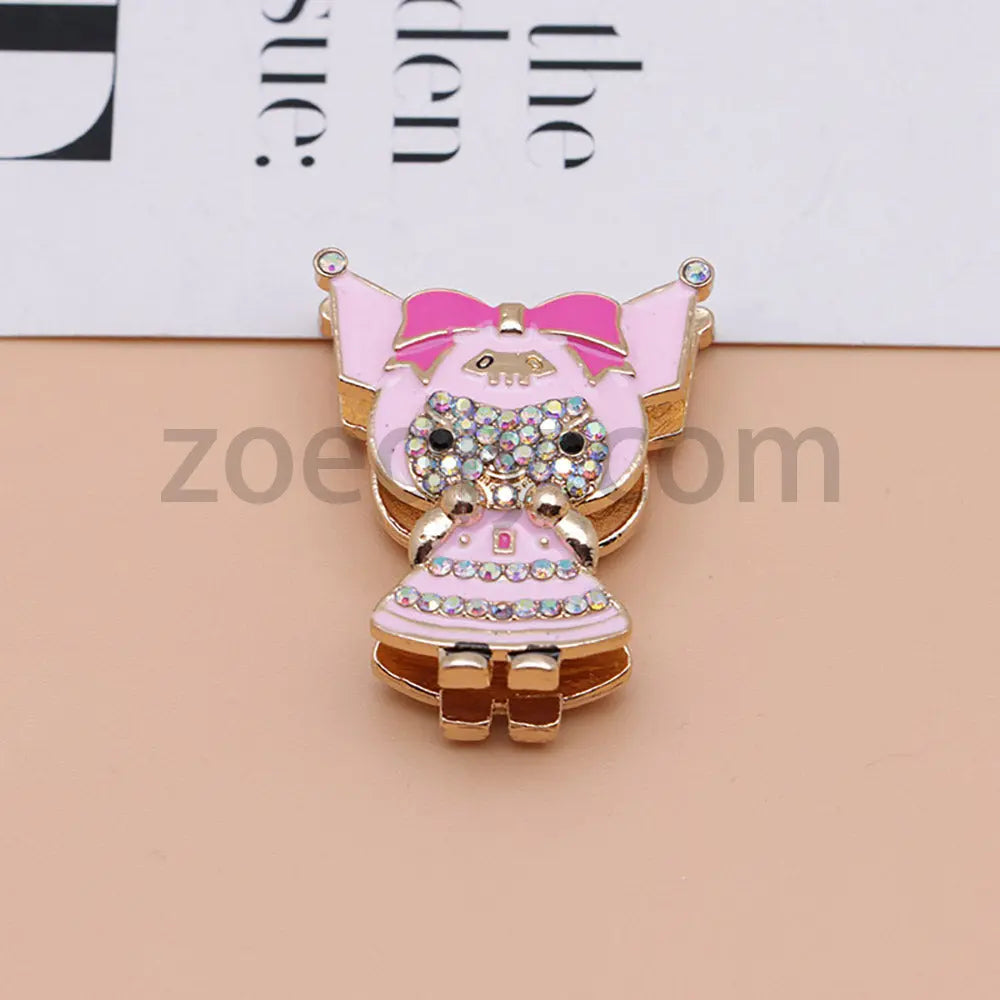 FS4841-Kuromi Alloy Beads Fit For Beadable Pens For Keychain Jewelry Making Zoe's DIY Shop