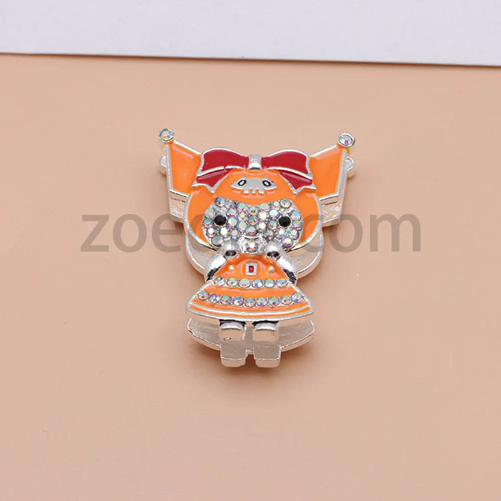 FS4841-Kuromi Alloy Beads Fit For Beadable Pens For Keychain Jewelry Making Zoe's DIY Shop