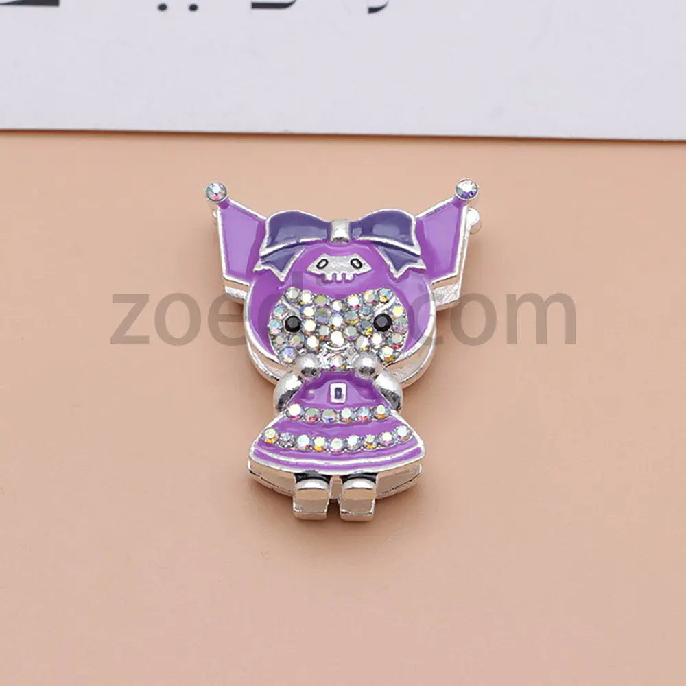 FS4841-Kuromi Alloy Beads Fit For Beadable Pens For Keychain Jewelry Making Zoe's DIY Shop