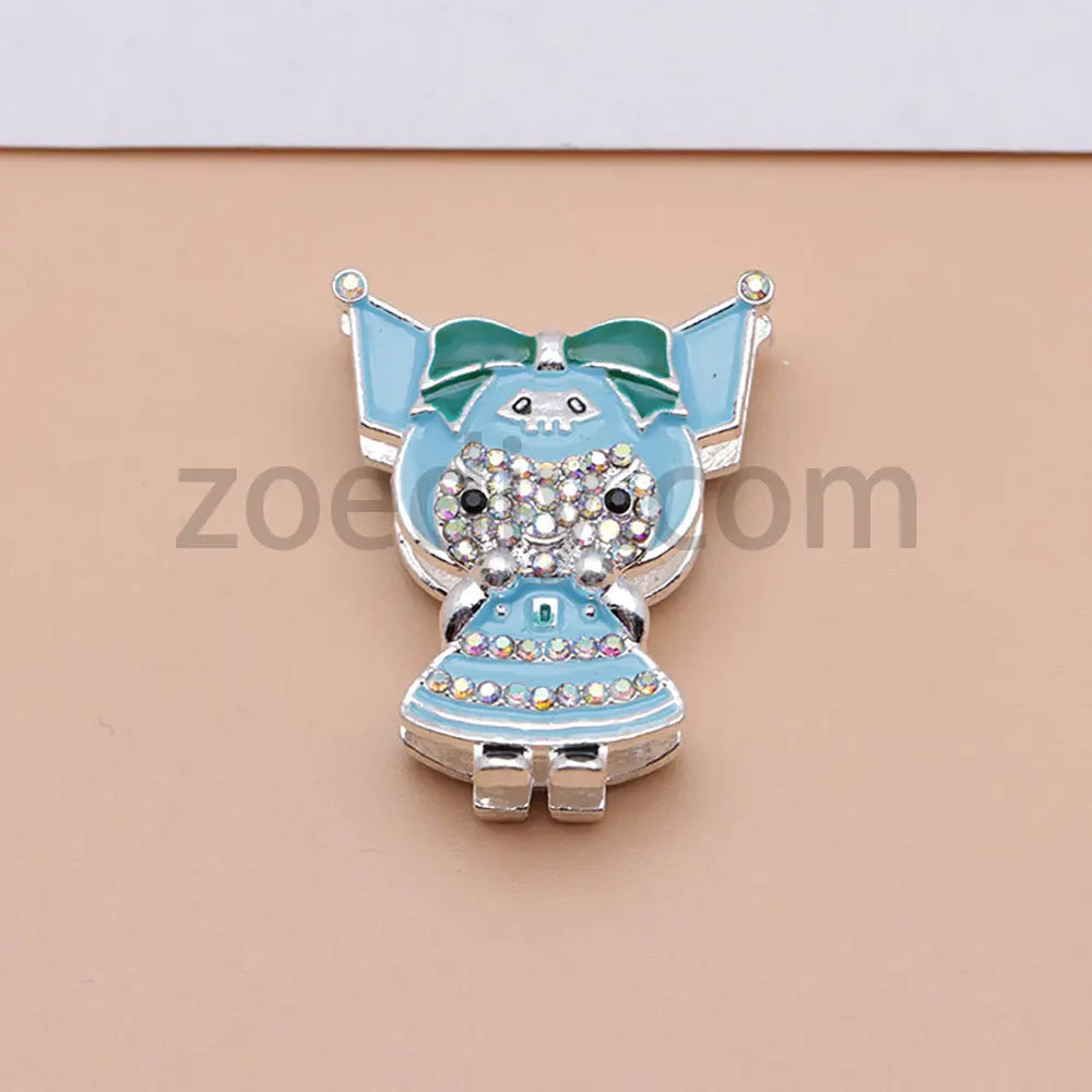 FS4841-Kuromi Alloy Beads Fit For Beadable Pens For Keychain Jewelry Making Zoe's DIY Shop