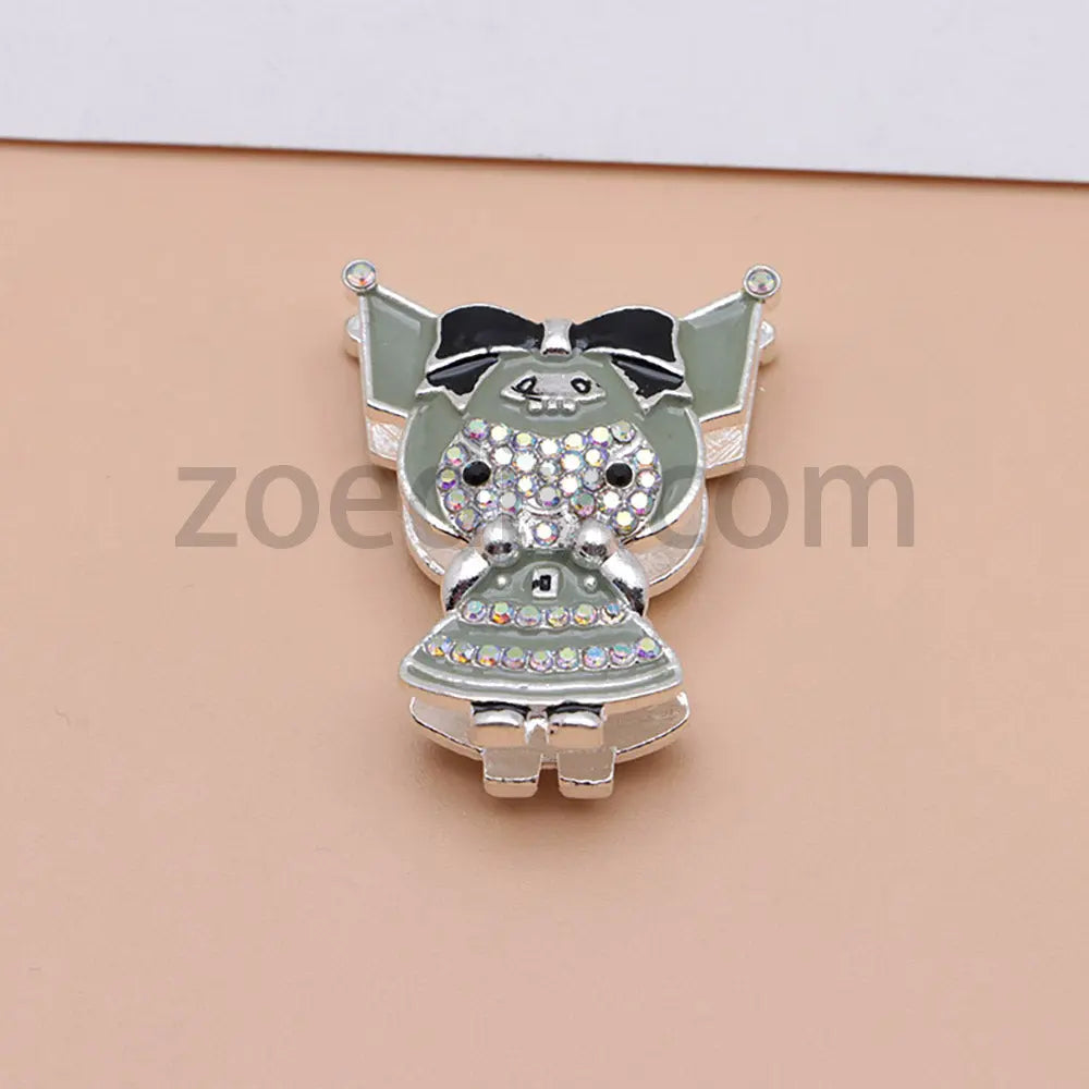FS4841-Kuromi Alloy Beads Fit For Beadable Pens For Keychain Jewelry Making Zoe's DIY Shop