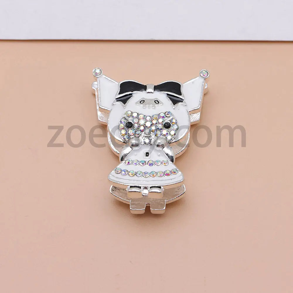 FS4841-Kuromi Alloy Beads Fit For Beadable Pens For Keychain Jewelry Making Zoe's DIY Shop