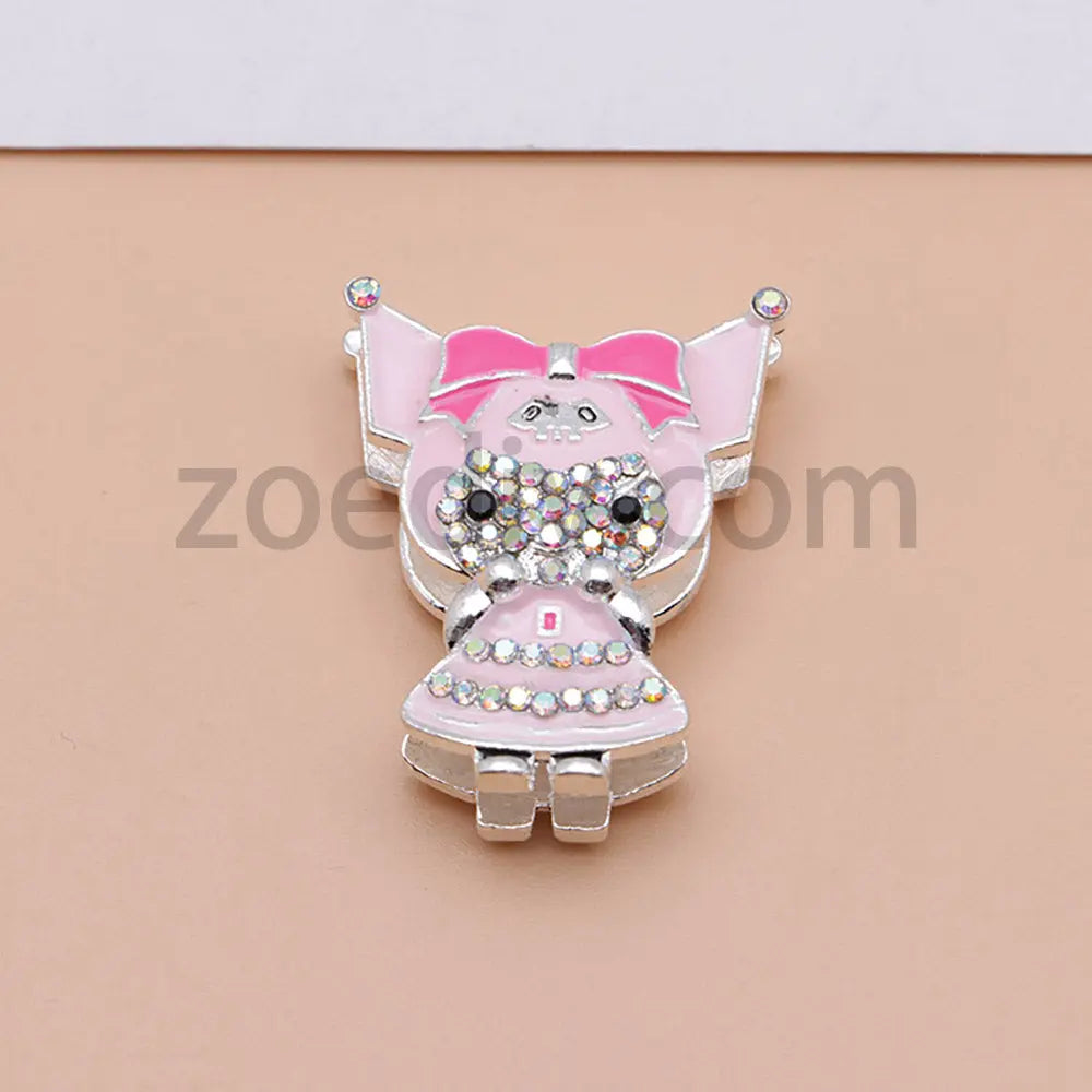FS4841-Kuromi Alloy Beads Fit For Beadable Pens For Keychain Jewelry Making Zoe's DIY Shop