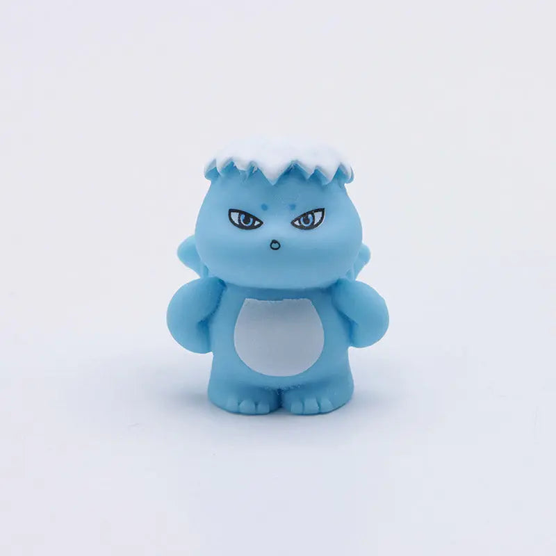 FS4887- Three - Dimensional Mini Snow - Topped Milk Dragon Pen Toppers Zoe's DIY Shop