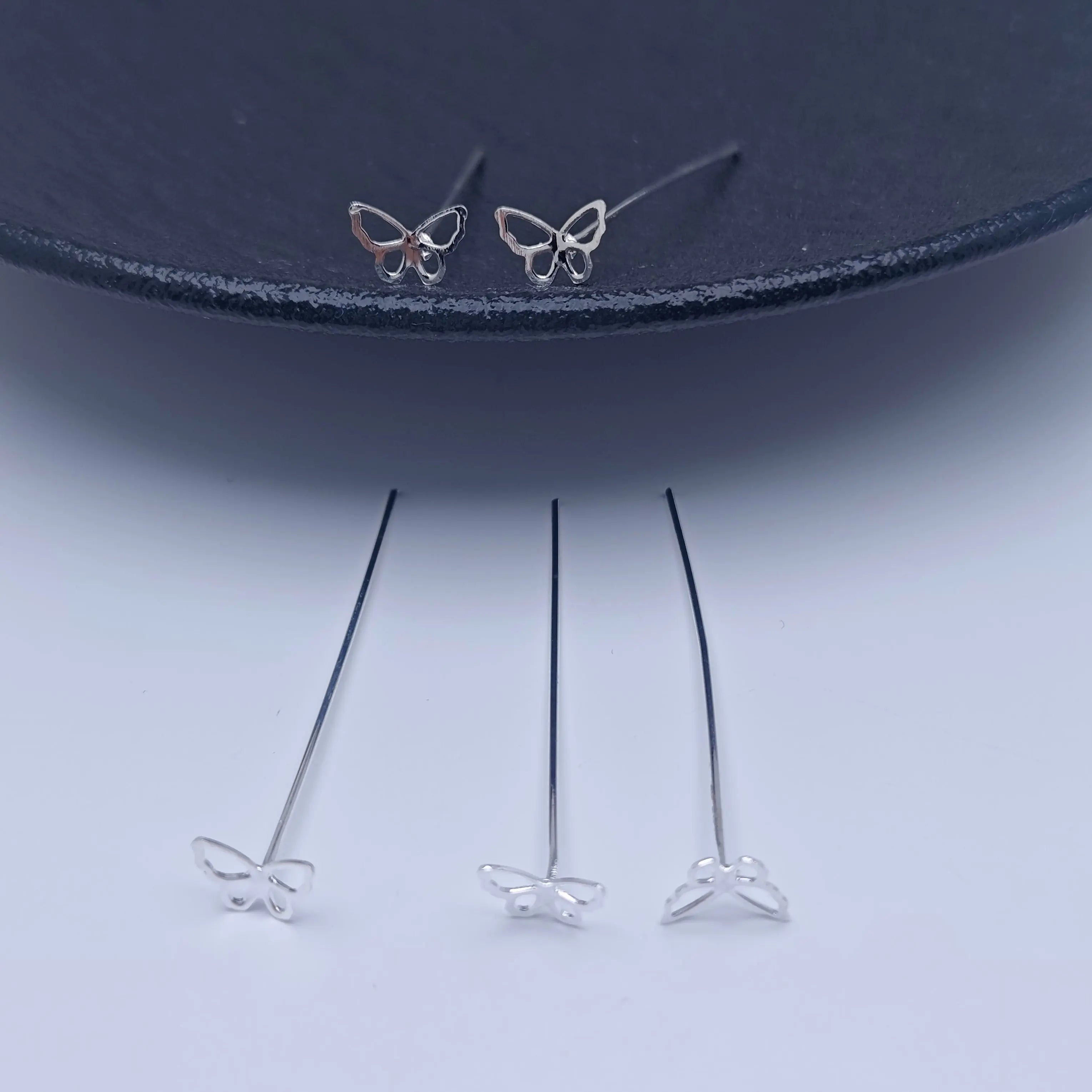 FS4895- 40mm Hollow Butterfly Pin Zoe's DIY Shop